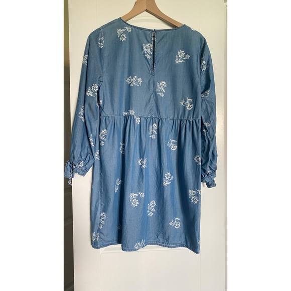 Old Navy Blue Tunic Dress Woman Size M - Picture 5 of 12